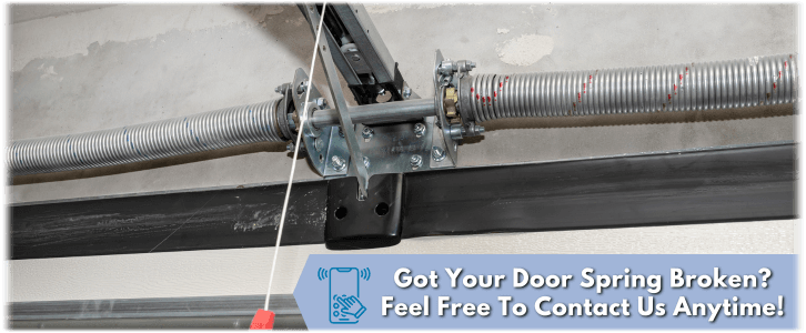 Broken Garage Door Spring Winter Haven FL